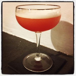 An image of the Ambassade cocktail submitted by n0tquitethere that contains Pineau des Charentes, London Dry Gin and Grand Marnier