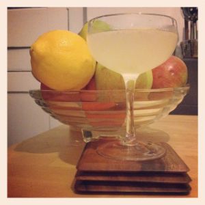 An Instagram of the Aqueduct cocktail submitted by n0tquitethere that contains Plain Vodka, Curaçao Triple Sec, Apricot Brandy and Lime