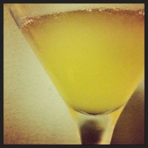 An Instagram of the Bee's Knees cocktail submitted by n0tquitethere that contains London Dry Gin, Honey Syrup and Lemon