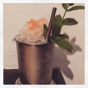 An Instagram of the Bitter Baby Julep cocktail submitted by n0tquitethere that contains Cynar, Turin Bitters, Sweet Vermouth, Simple Syrup, Lemon, Mint and Angostura Bitters