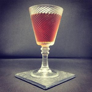 An Instagram of the Brandy Champerelle cocktail submitted by n0tquitethere that contains Brandy, Curaçao Triple Sec and Amaro