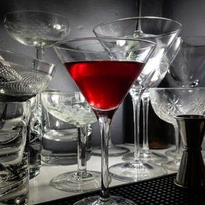 An image of the Broken Spur cocktail submitted by Toby that contains Sweet Vermouth, LBV Port and Curaçao Triple Sec