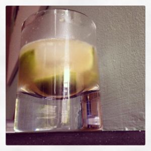 An Instagram of the Caipirinha cocktail submitted by n0tquitethere that contains Cachaça, Lime and Demerara Sugar