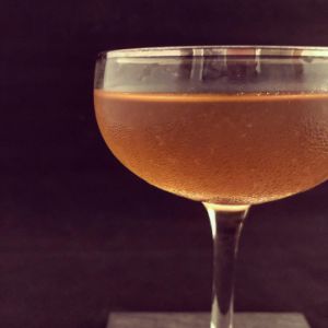 An Instagram of the Charentais cocktail submitted by n0tquitethere that contains Pineau des Charentes, Cognac, Crème de Framboise and Lemon