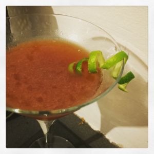 An Instagram of the Charlie Chaplin Cocktail cocktail submitted by n0tquitethere that contains Apricot Brandy, Sloe Gin, Lime and Lime