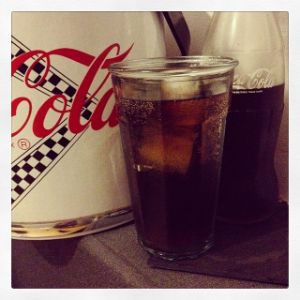 An Instagram of the Cinema Highball cocktail submitted by n0tquitethere that contains Homemade Popcorn Rum and Coca-Cola