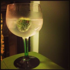 An Instagram of the Gin & Tonic cocktail submitted by n0tquitethere that contains London Dry Gin, Tonic Water and Lime