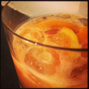 An Instagram of the Grand Fashioned cocktail submitted by n0tquitethere that contains Caster Sugar, Angostura Bitters, Orange, Grand Marnier and Lime