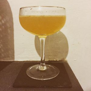 An Instagram of the Honeymoon Cocktail cocktail submitted by n0tquitethere that contains Apple Brandy, Curaçao Triple Sec, Benedictine DOM and Lemon