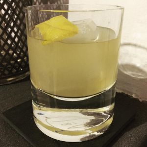 An Instagram of the Mariner cocktail submitted by n0tquitethere that contains Blended Scotch, Cardamom Syrup, Pineapple Juice, Lemon and Lemon