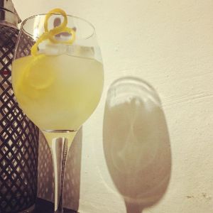 An Instagram of the Nopa's Grapefruit Cocktail cocktail submitted by n0tquitethere that contains Manzanilla Sherry, Grapefruit, Maraschino Liqueur and Grapefruit