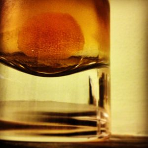 An Instagram of the Old Fashioned cocktail submitted by n0tquitethere that contains Bourbon, Angostura Bitters, Orange and Demerara Syrup