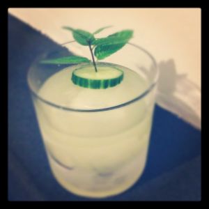 An Instagram of the Old Maid cocktail submitted by n0tquitethere that contains London Dry Gin, Lime, Simple Syrup, Mint, Cucumber and Mint