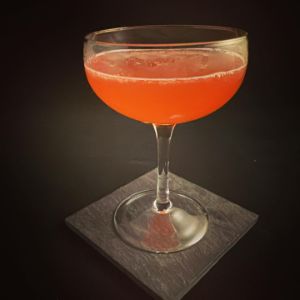 An Instagram of the Paper Plane cocktail submitted by n0tquitethere that contains Bourbon, Amaro, Aperol and Lemon