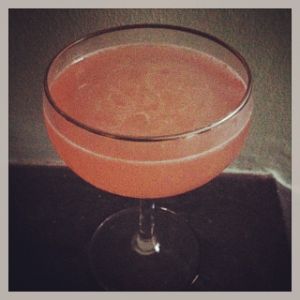 An Instagram of the Pendennis Cocktail cocktail submitted by n0tquitethere that contains London Dry Gin, Apricot Brandy, Peychauds Bitters and Lime