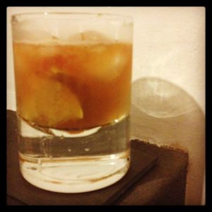 An Instagram of the Rhum Cocktail Marilene cocktail submitted by n0tquitethere that contains Agricole Rhum, Lime, Caster Sugar and Angostura Bitters