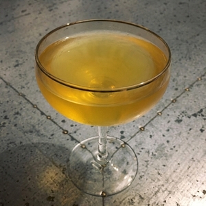An image of the Rumarnier cocktail submitted by Toby that contains Gold Rum, Grand Marnier, Lemon, Orange and Lemon