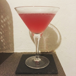An image of the Savoy Tango cocktail submitted by Toby that contains Sloe Gin and Apple Brandy