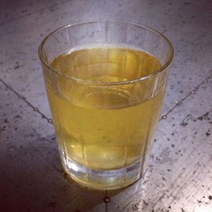 An image of the Sleeper cocktail submitted by Toby that contains Water, Cloves, Coriander Seeds, Cinnamon, Gold Rum, Sugar, Lemon and Egg