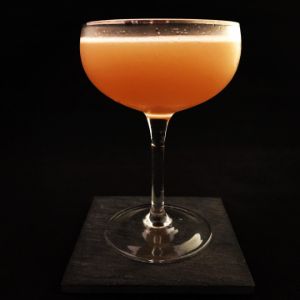 An Instagram of the The Pompadour cocktail submitted by n0tquitethere that contains Agricole Rhum, Pineau des Charentes and Lemon