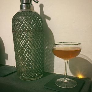 An Instagram of the Tipperary Cocktail cocktail submitted by n0tquitethere that contains Irish Whiskey, Sweet Vermouth and Green Chartreuse