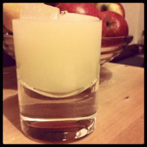 An Instagram of the Tommy's Margarita cocktail submitted by n0tquitethere that contains Blanco Tequila, Lime and Agave Syrup